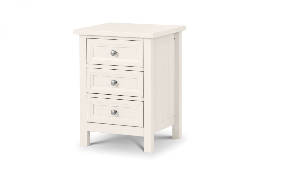 Maine 3 Drawer Bedside