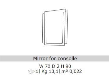 San Martino Glamour Console Table