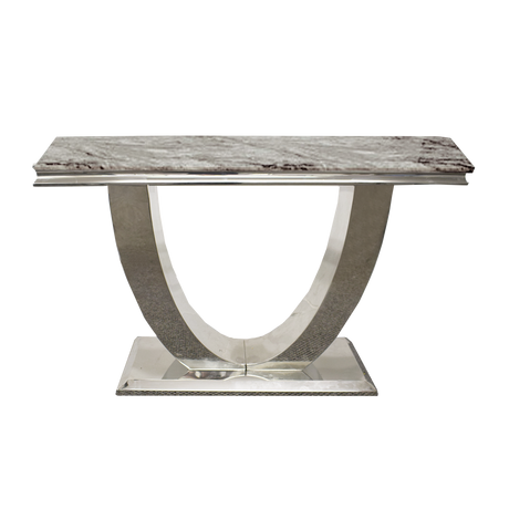 Arial Console with Dark Grey Marble Top