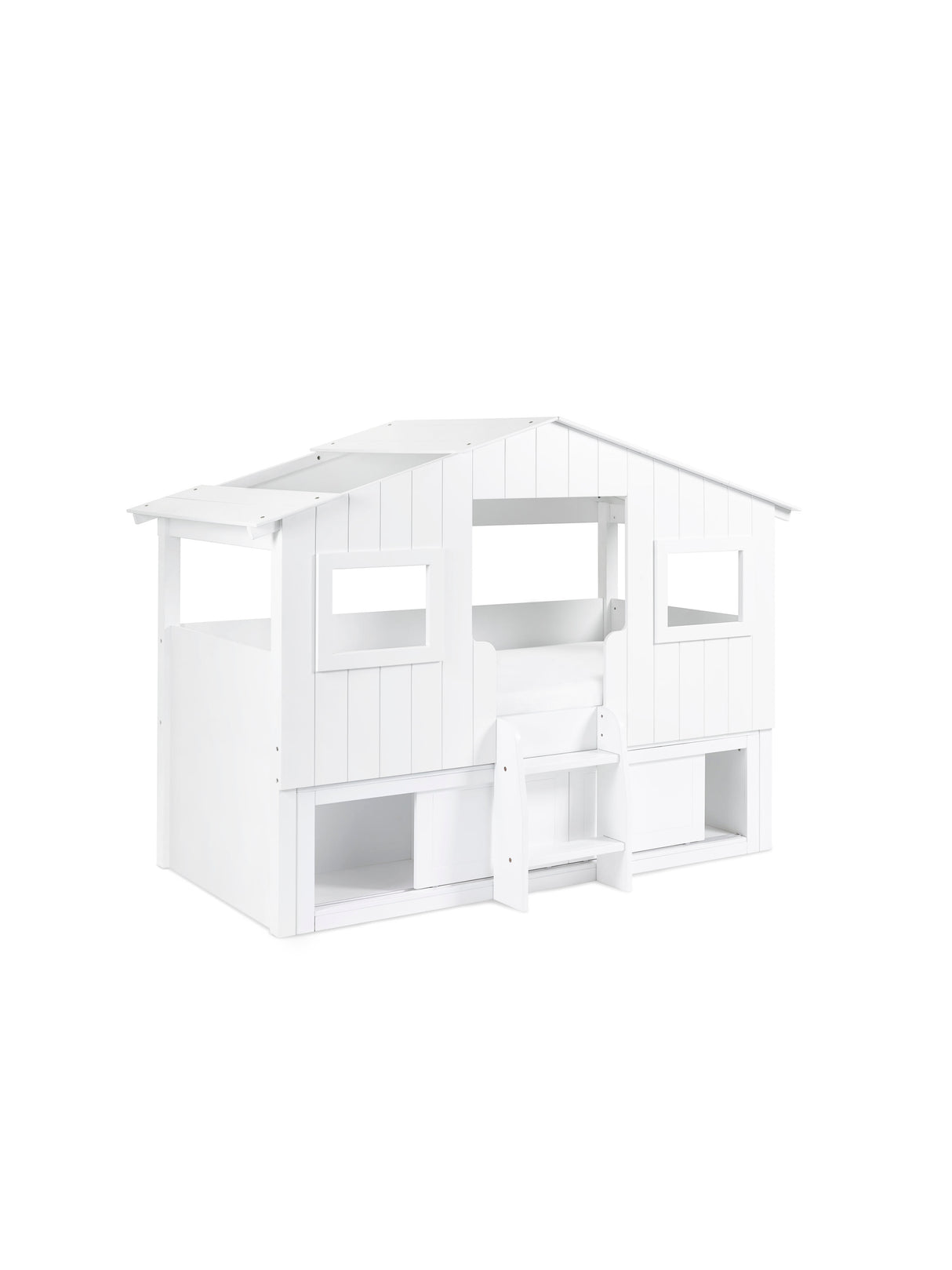 Acorn Treehouse Mid Sleeper Bed with Storage