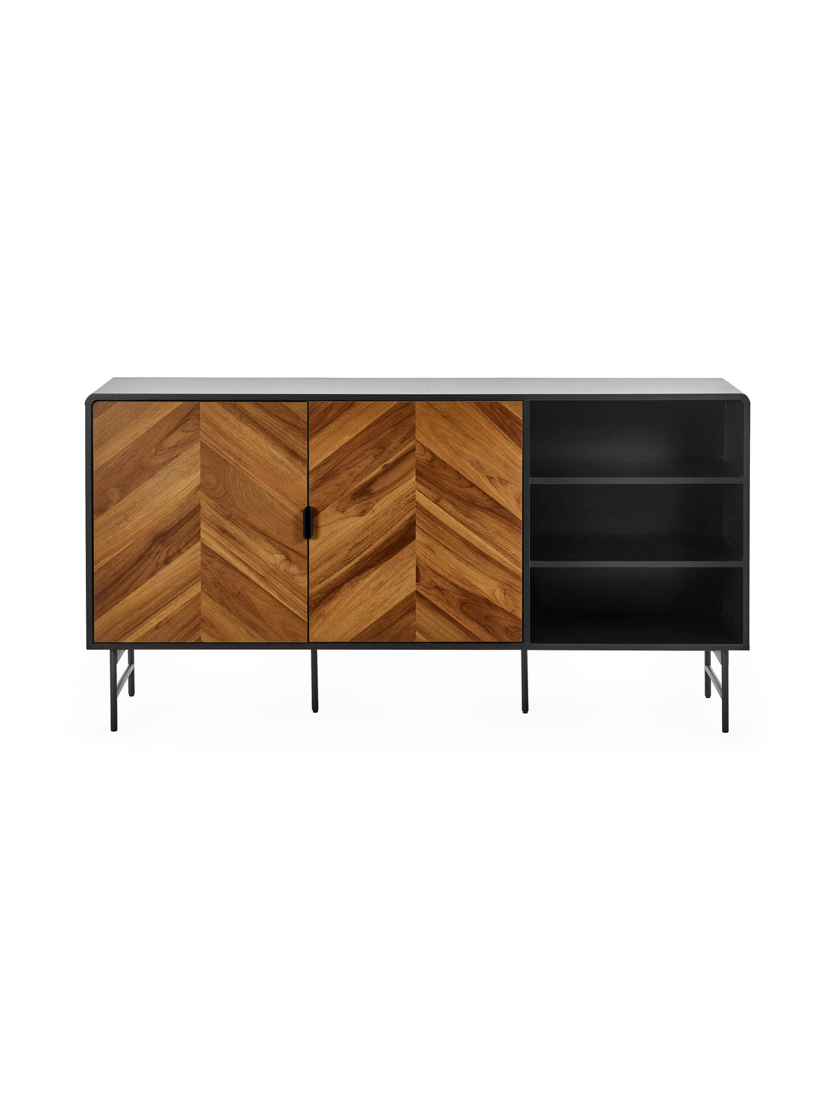 Alvin Chevron 2 Door Wide Sideboard