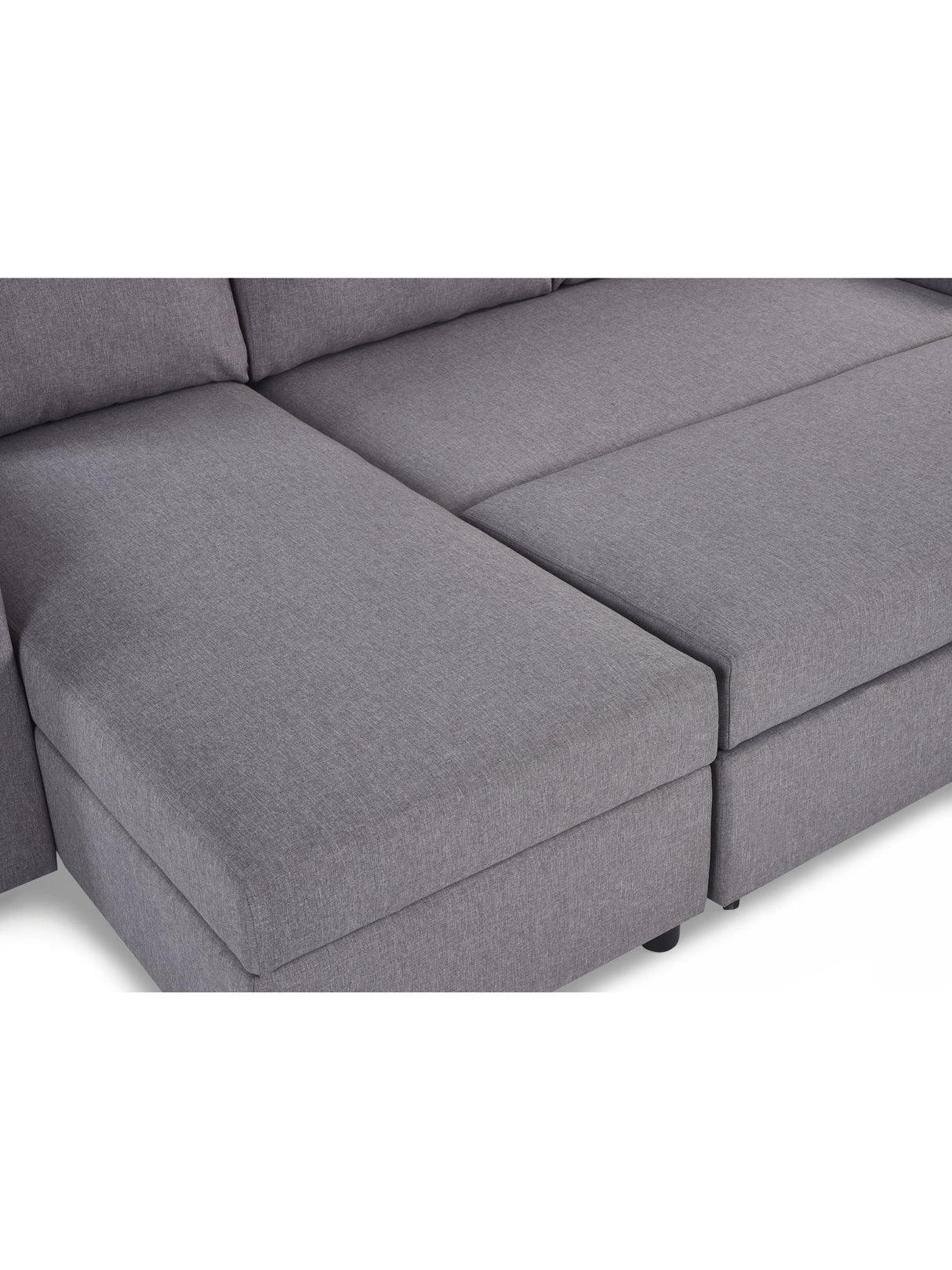 Angel Upholstered Chaise Sofa Bed with Storage