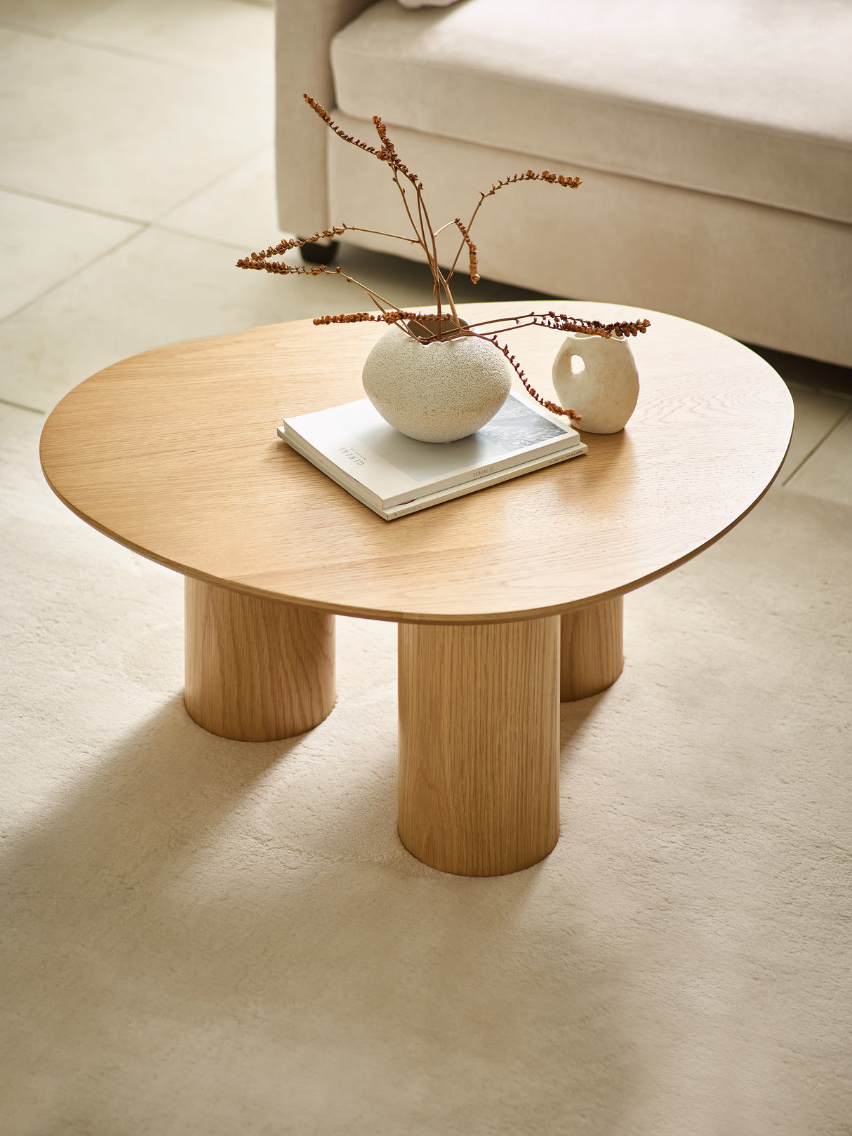 Anya Organic Shape Coffee Table