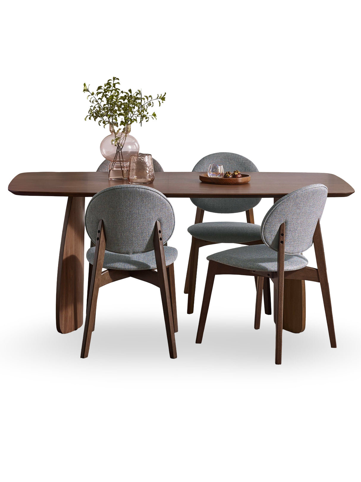 Artemis Upholstered Round Back Dining Chair (Set of 2)