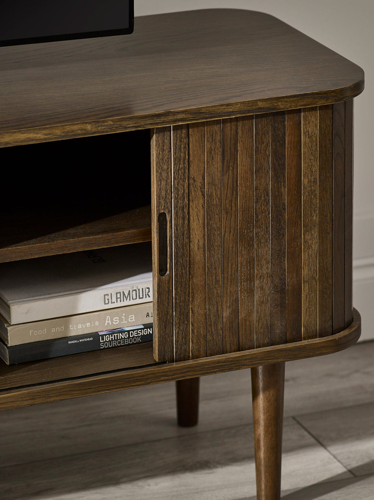Arya TV Cabinet with Sliding Door Storage