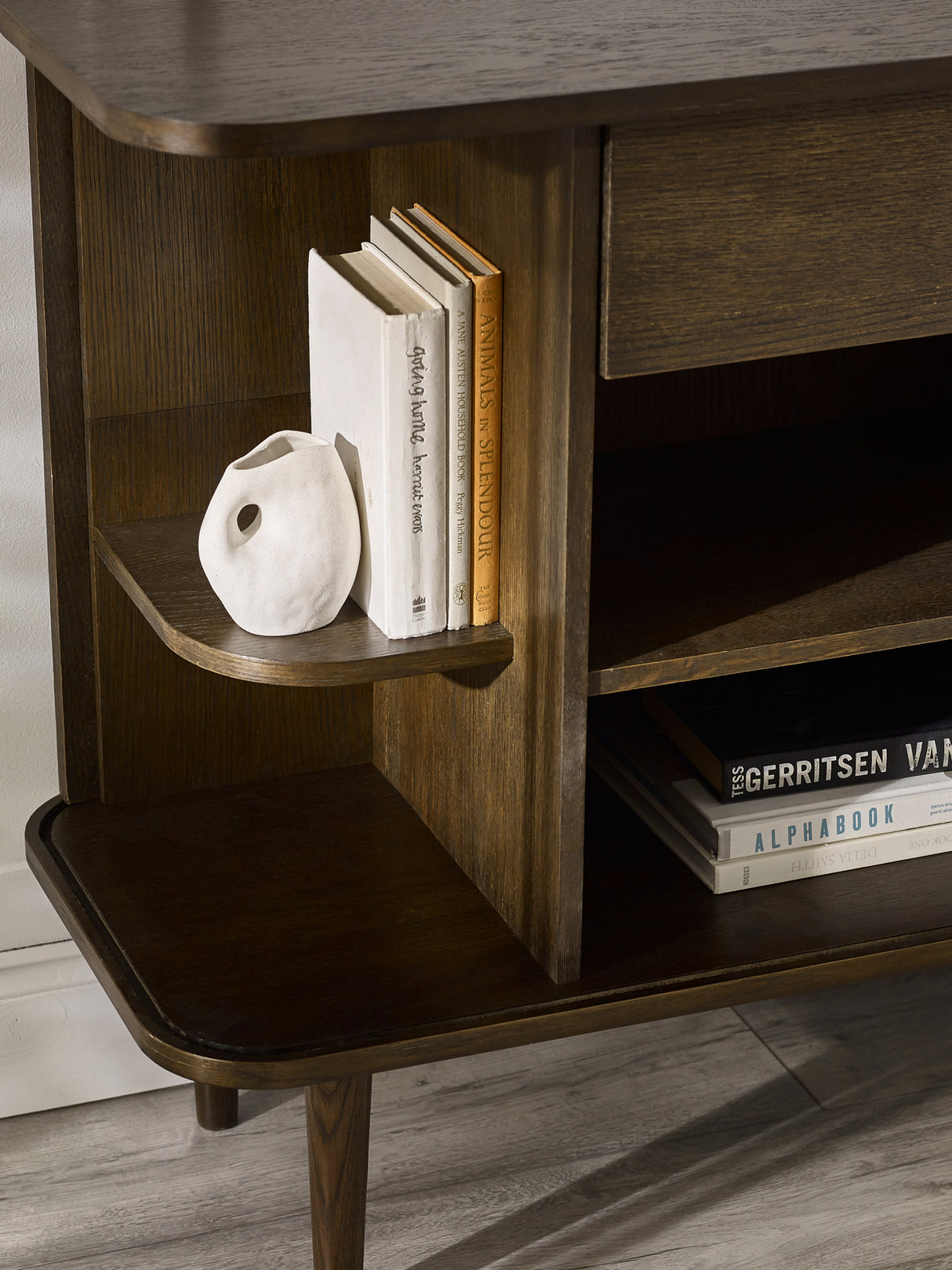 Arya Wide Sideboard with Sliding Door Storage
