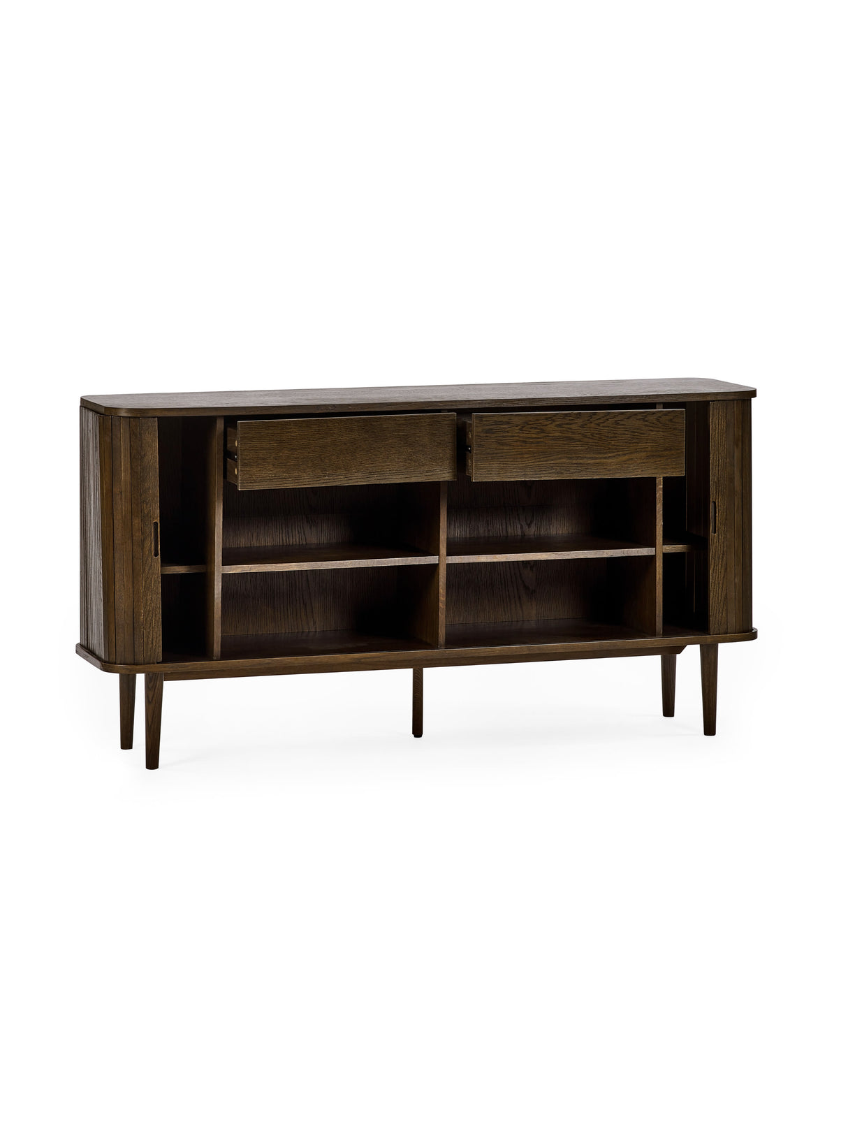Arya Wide Sideboard with Sliding Door Storage