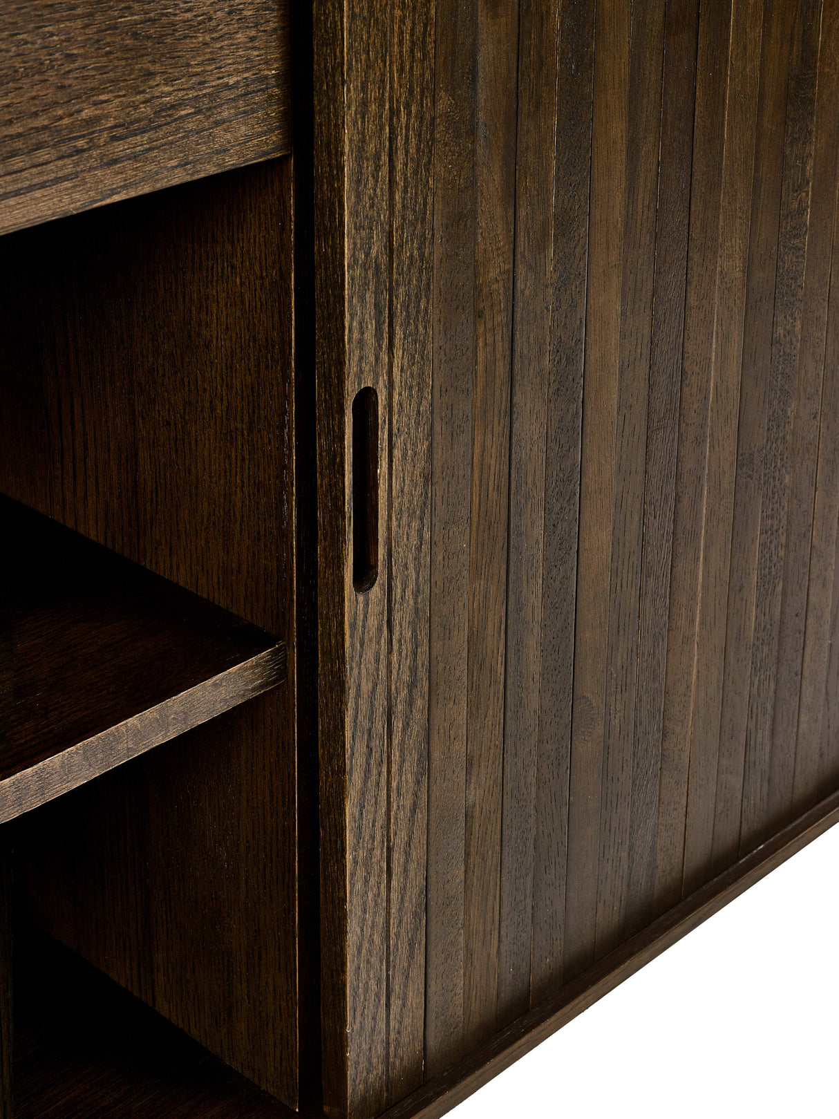 Arya Wide Sideboard with Sliding Door Storage