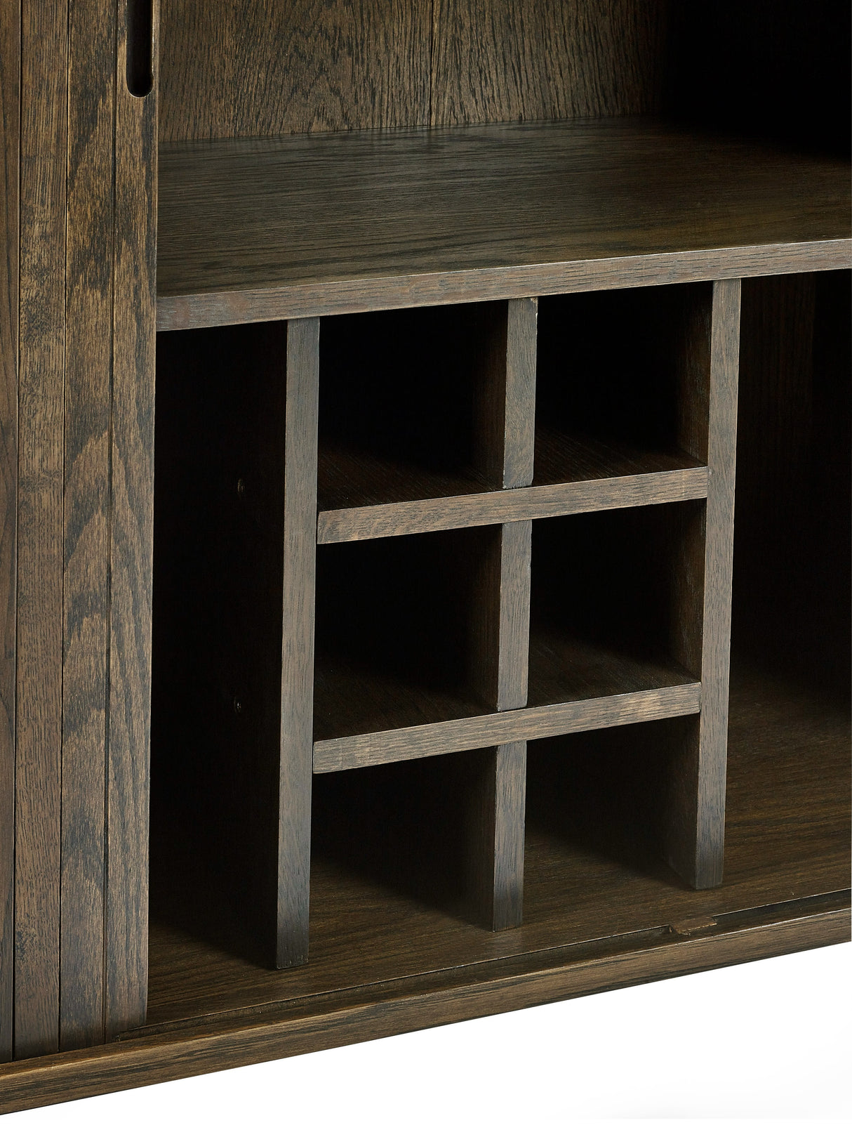 Arya Drinks Cabinet with Sliding Doors