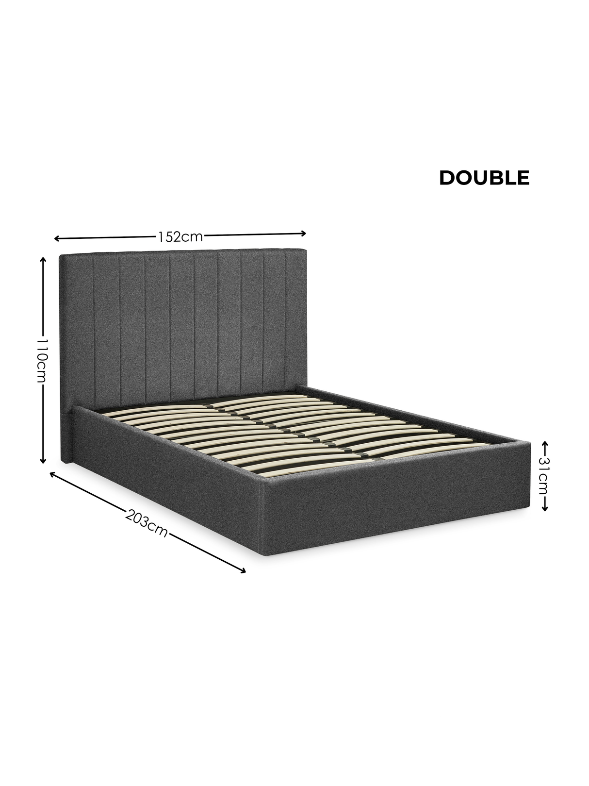 Aylen Upholstered Ottoman Storage Bed