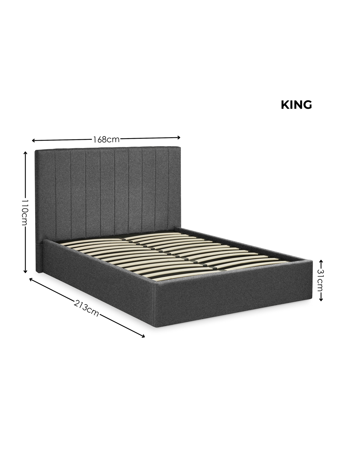 Aylen Upholstered Ottoman Storage Bed