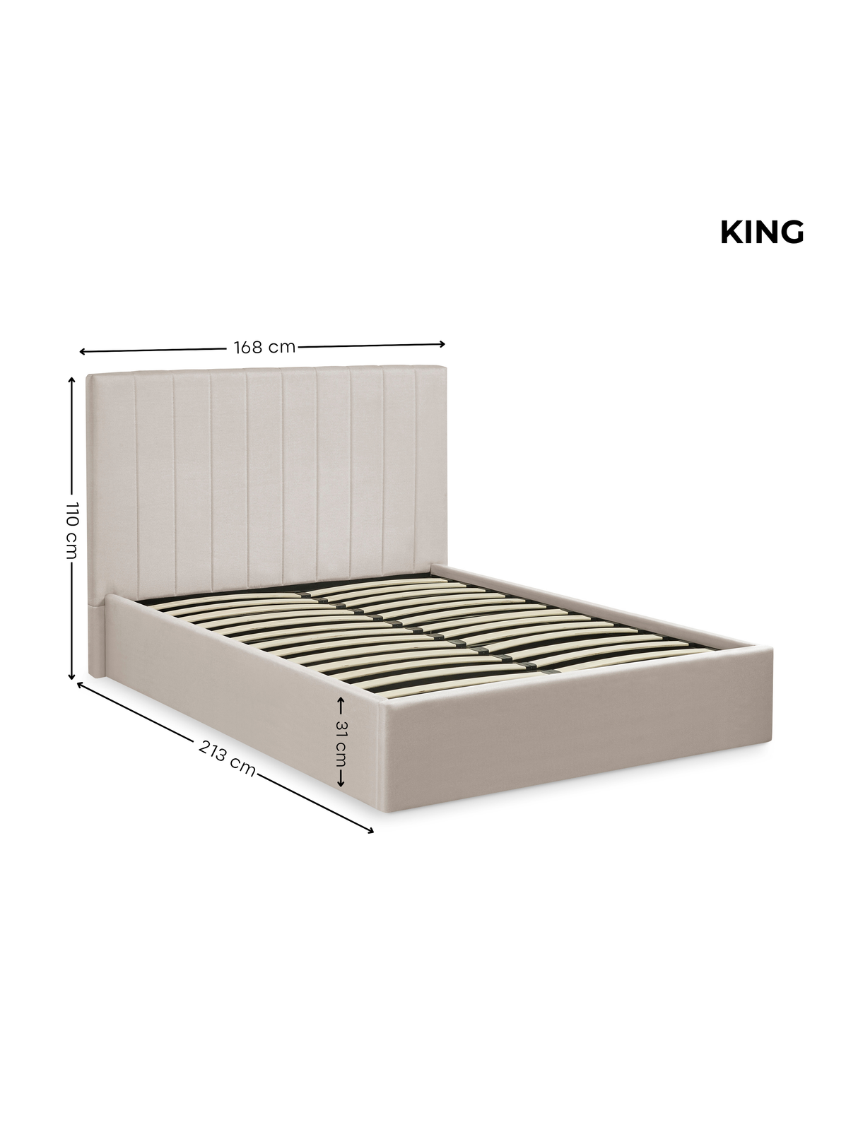 Aylen Upholstered Ottoman Storage Bed