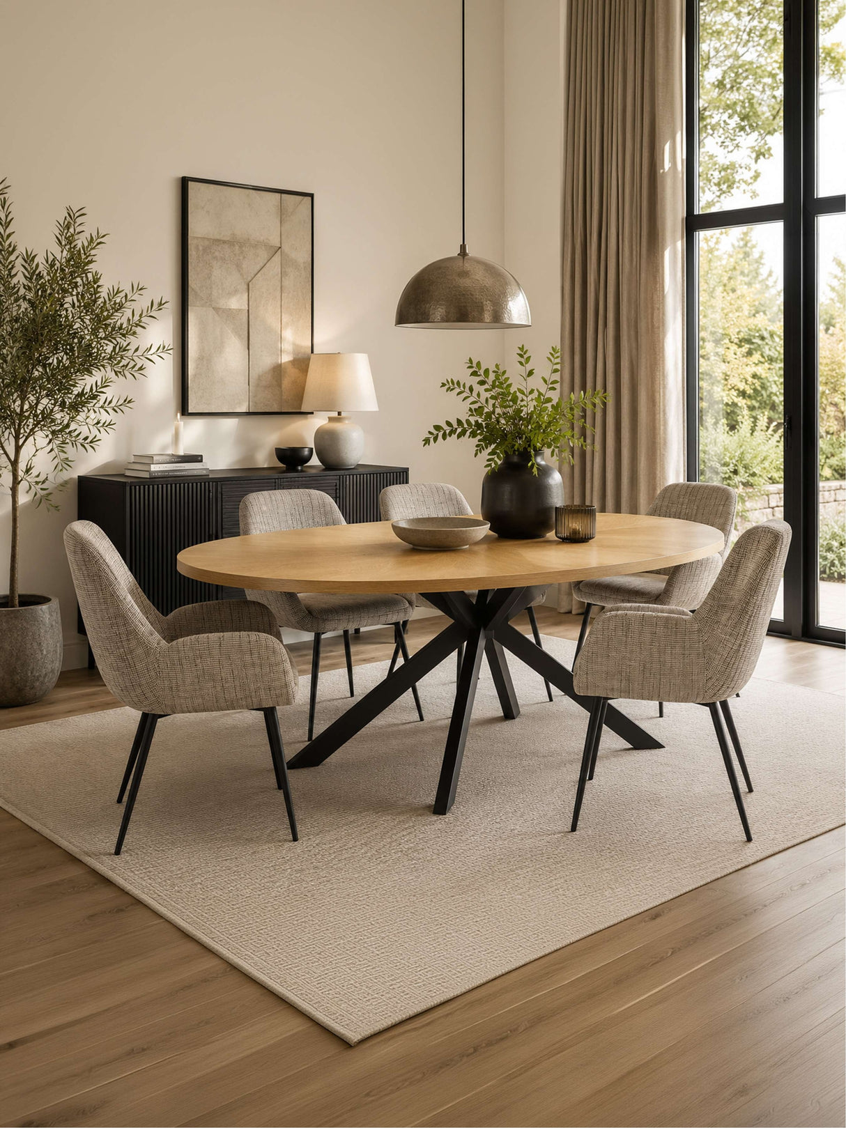 Barley Upholstered Dining Chair (Set of 2)
