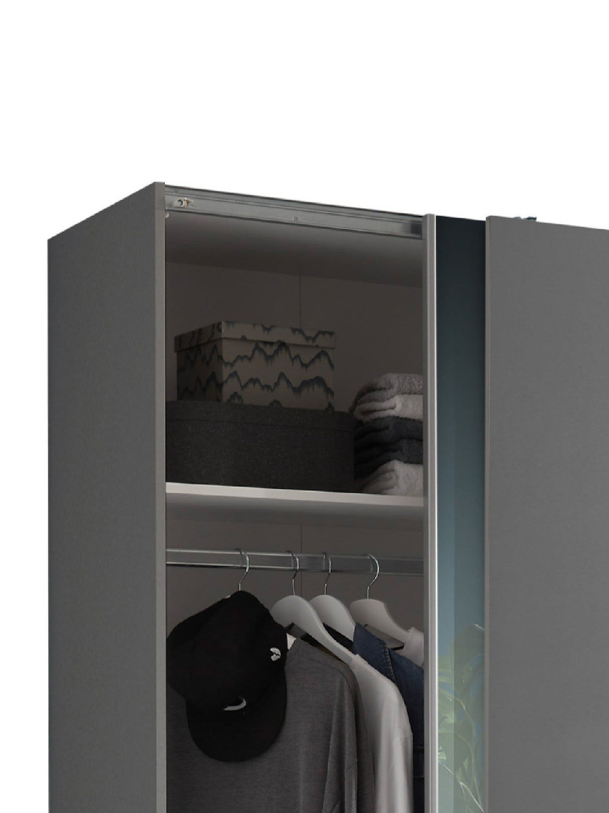 Berno Sliding Door Wardrobe with Mirror