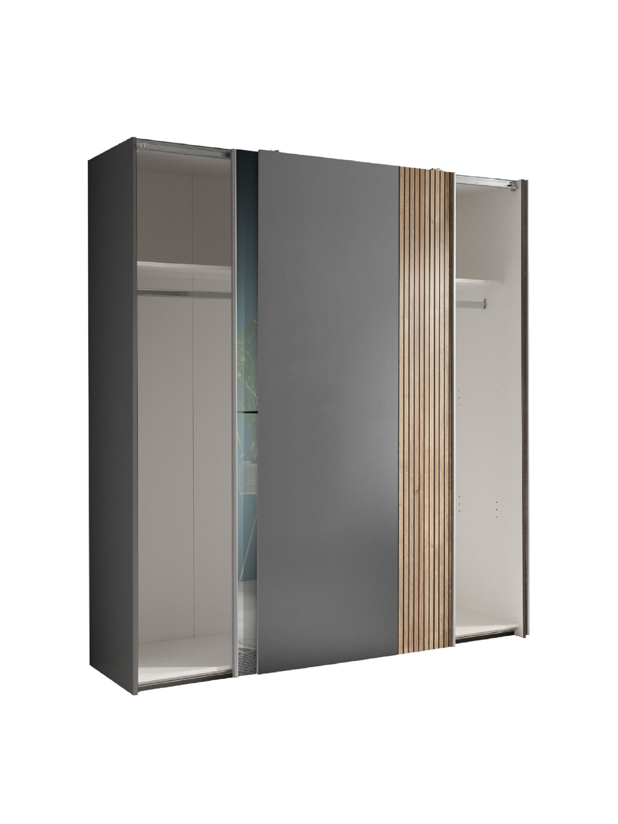 Berno Sliding Door Wardrobe with Mirror