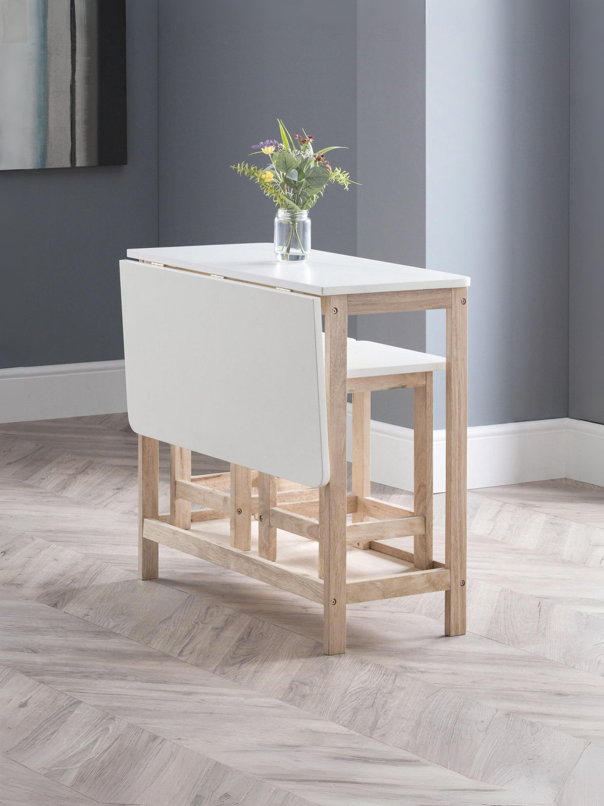 Bergen Compact Folding 2 Seater Bar Set
