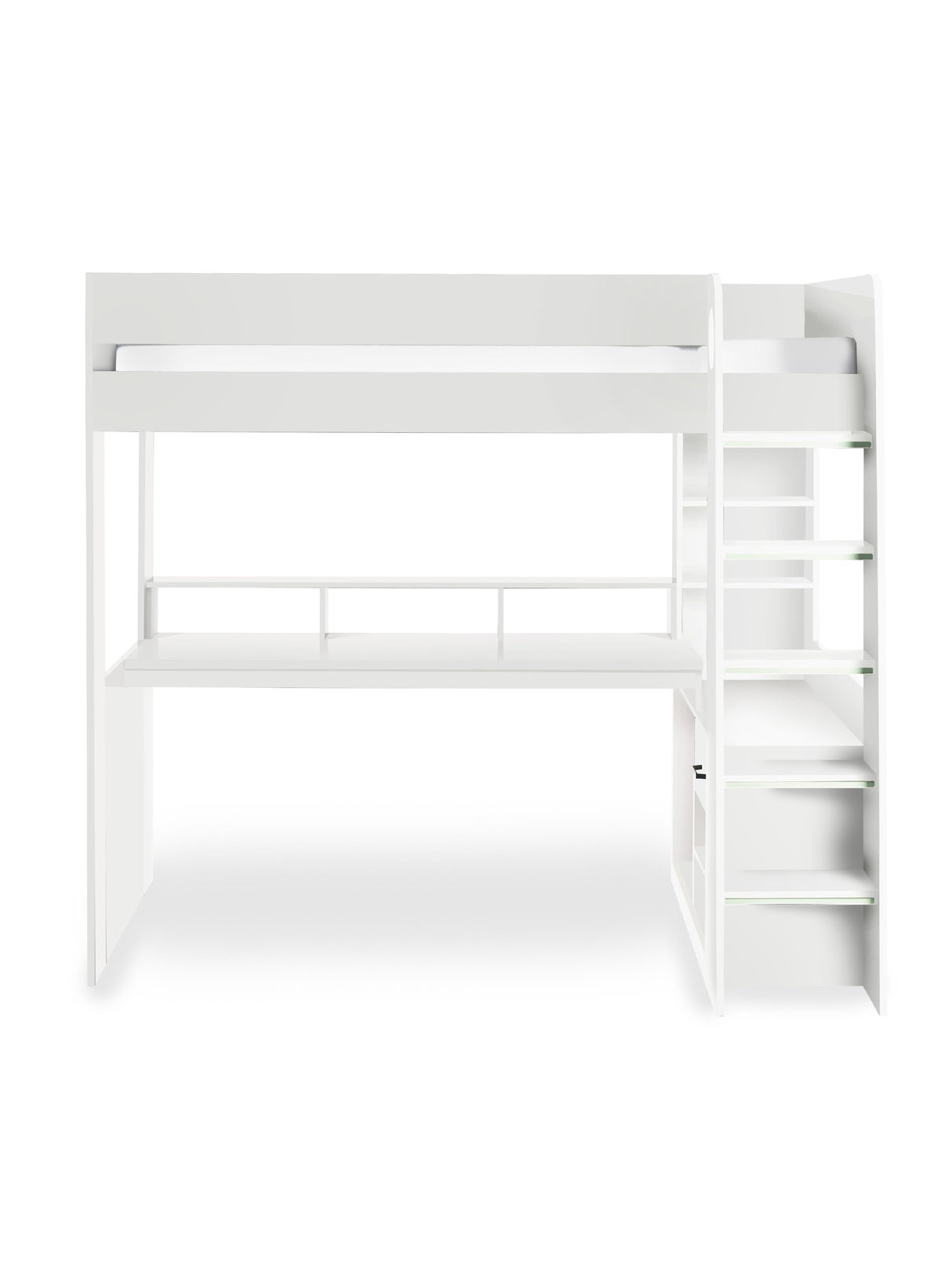 Blaze Gaming High Sleeper Bed with Desk