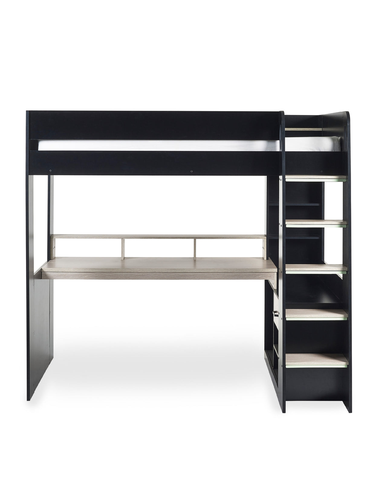 Blaze Gaming High Sleeper Bed with Desk