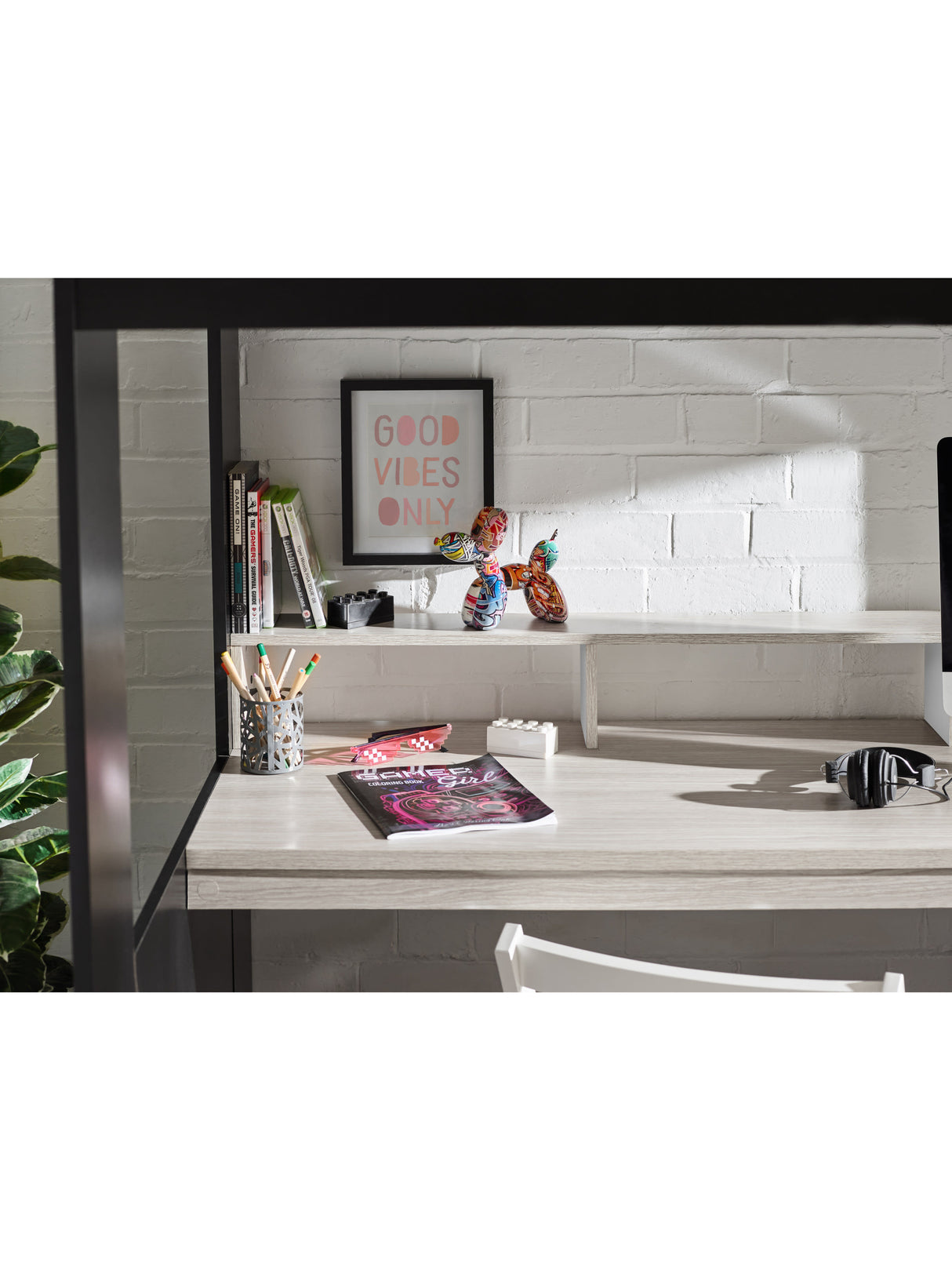 Blaze Gaming High Sleeper Bed with Desk