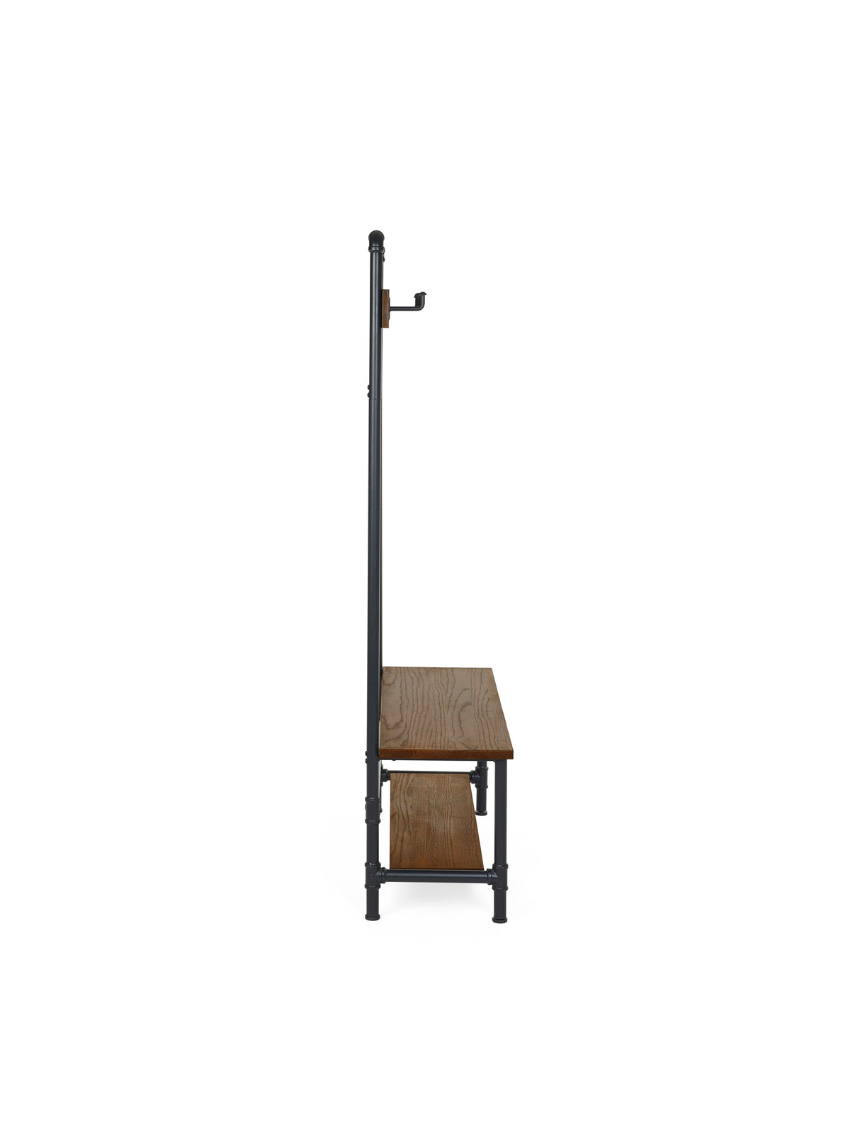 Boston Coat Rack with Bench and Shelf