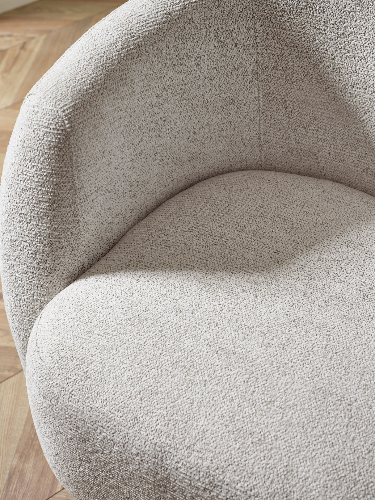 Bowline Upholstered Swivel Accent Chair
