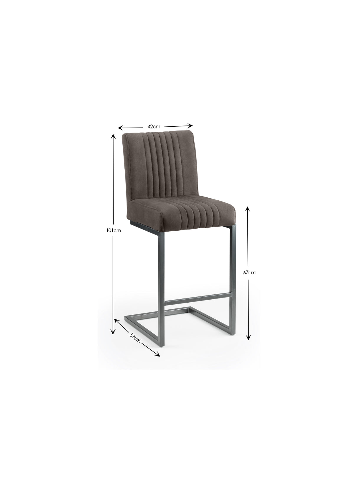 Brooklyn Upholstered Bar Stool (Set of 2)