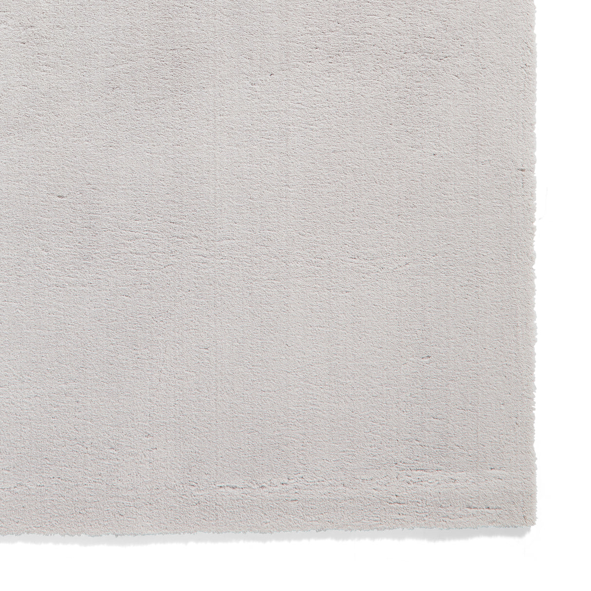 Bay Grey Plain Shaggy Washable Rug