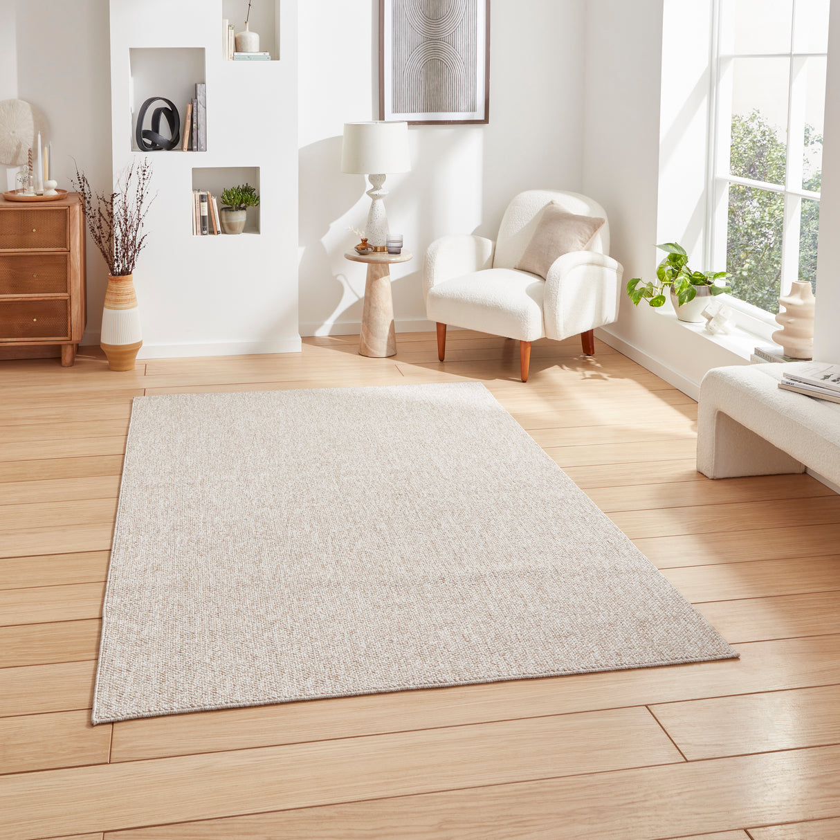 Boucle E6403 Brown Boucle Rug
