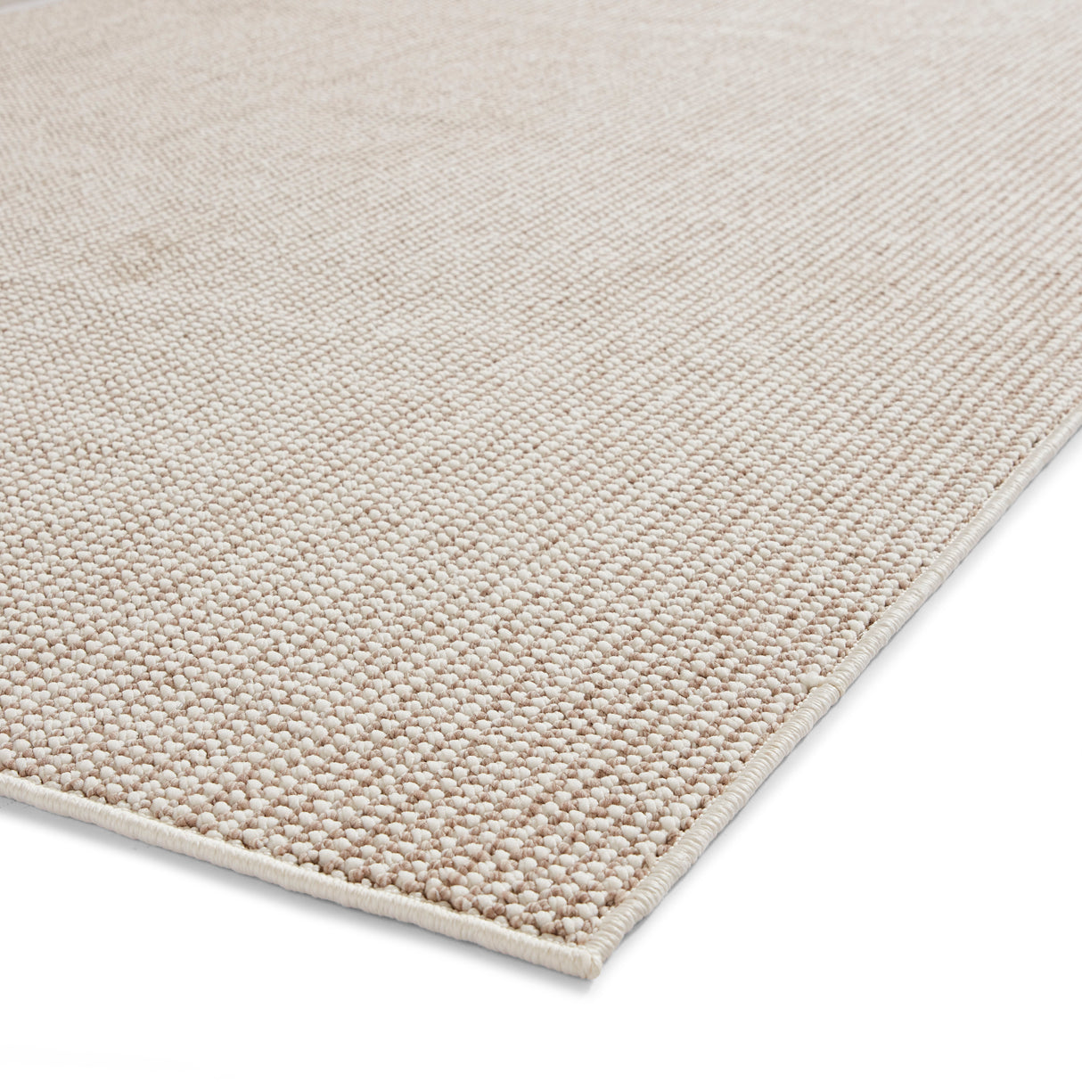 Boucle E6404 White/Brown Boucle Rug