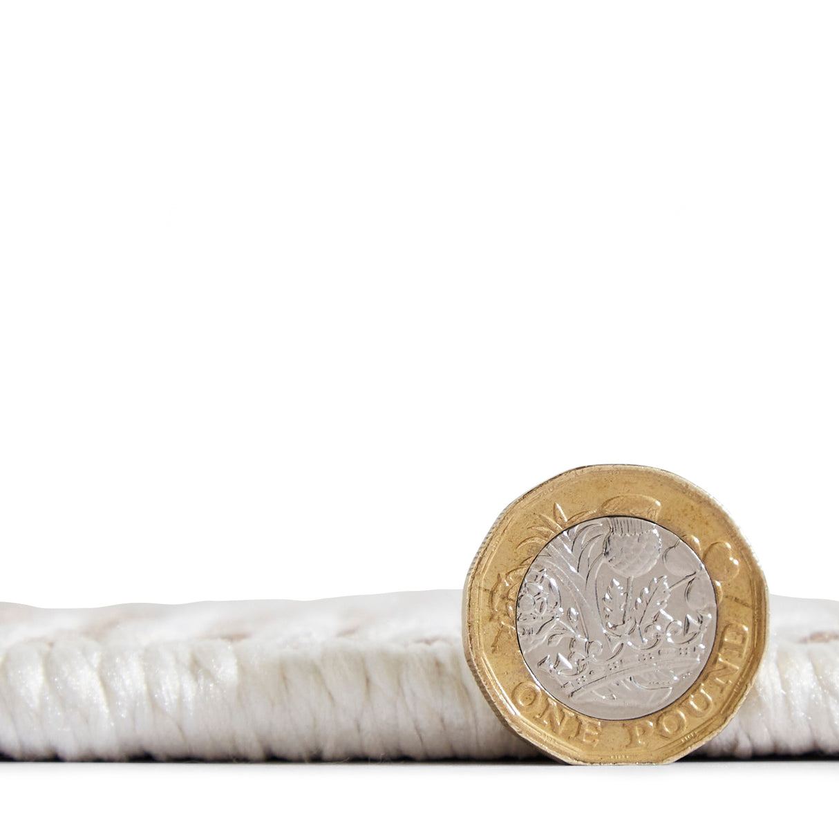 Boucle E6404 White/Brown Boucle Rug