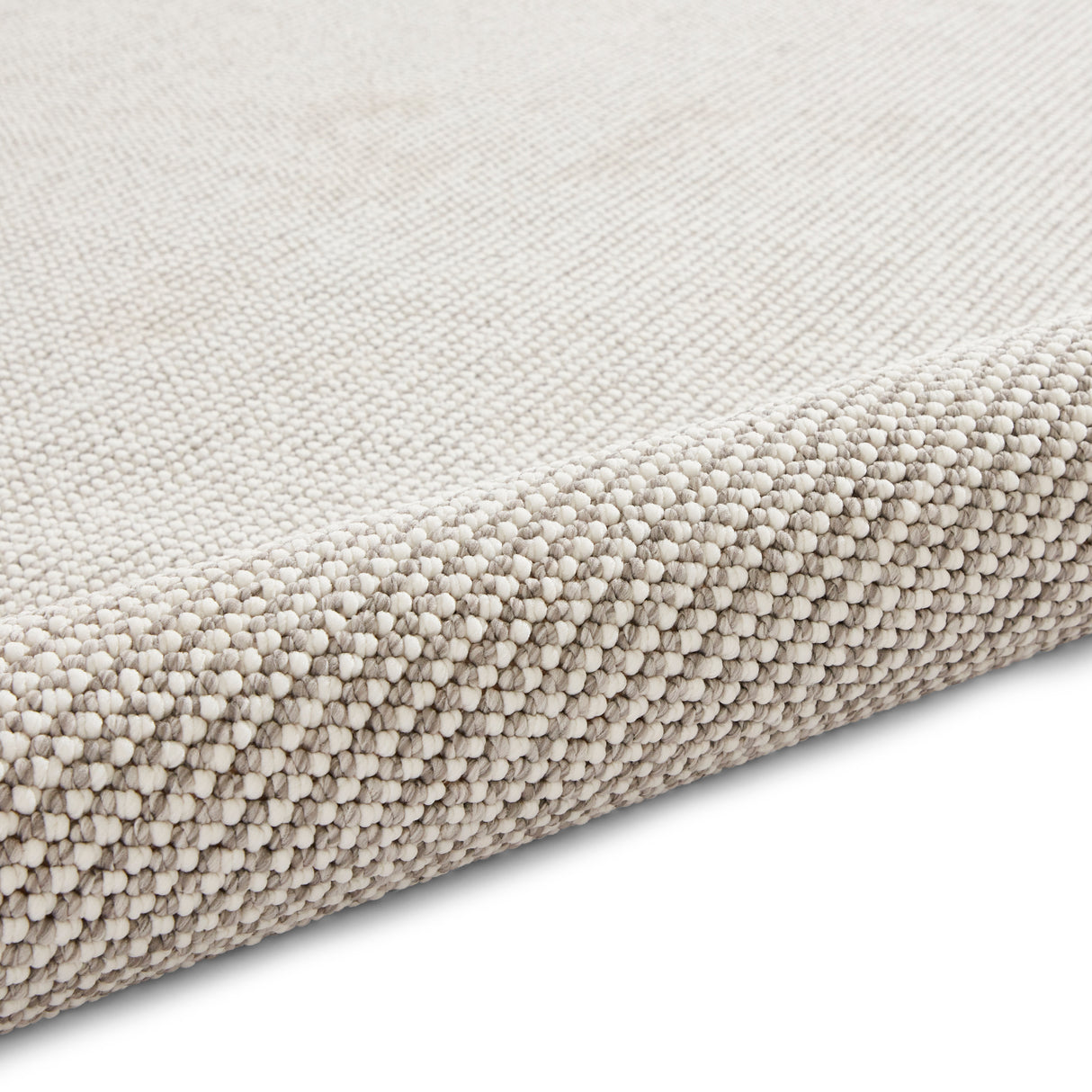 Boucle E6404 White/Grey Boucle Rug