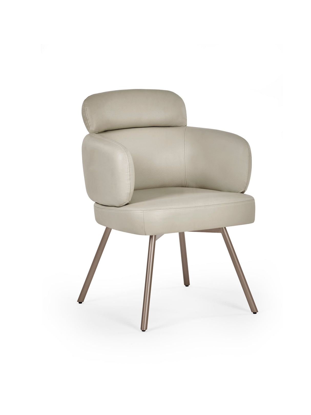 Callisto Upholstered Swivel Dining Chair (Set of 2)