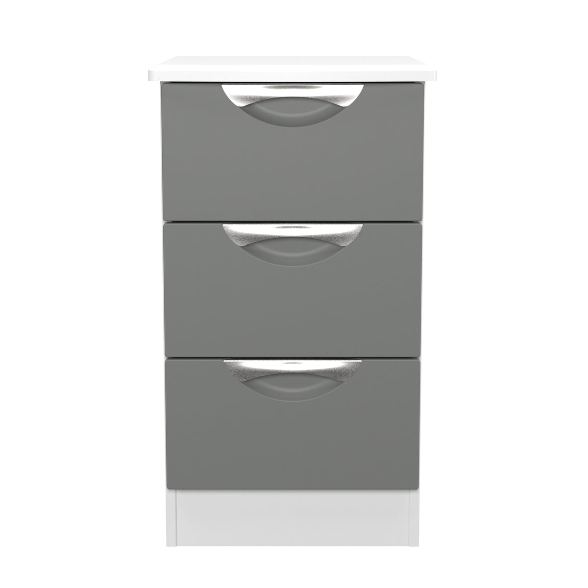 Camden 3 Drawer Bedside Cabinet