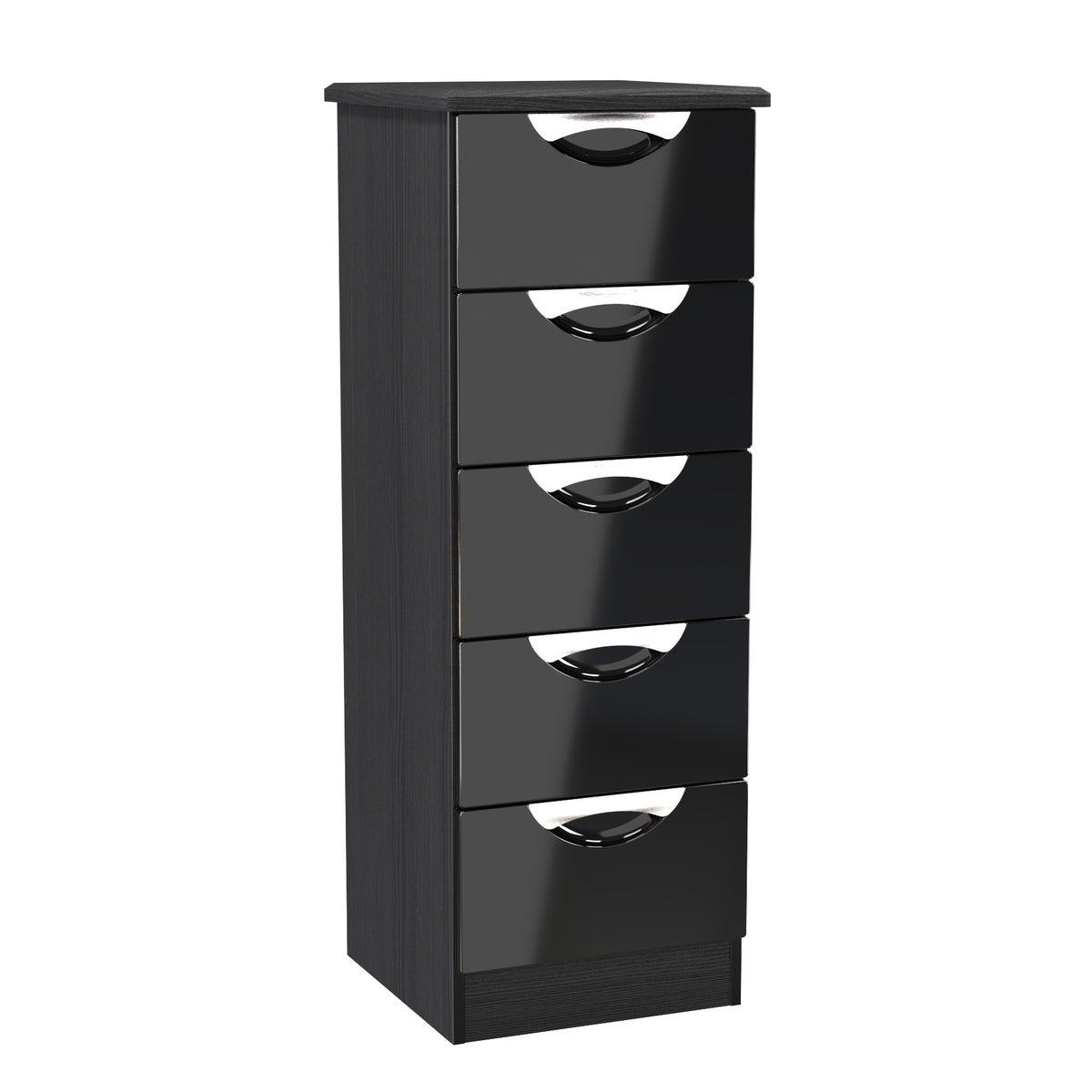 Camden 5 Drawer Bedside Cabinet