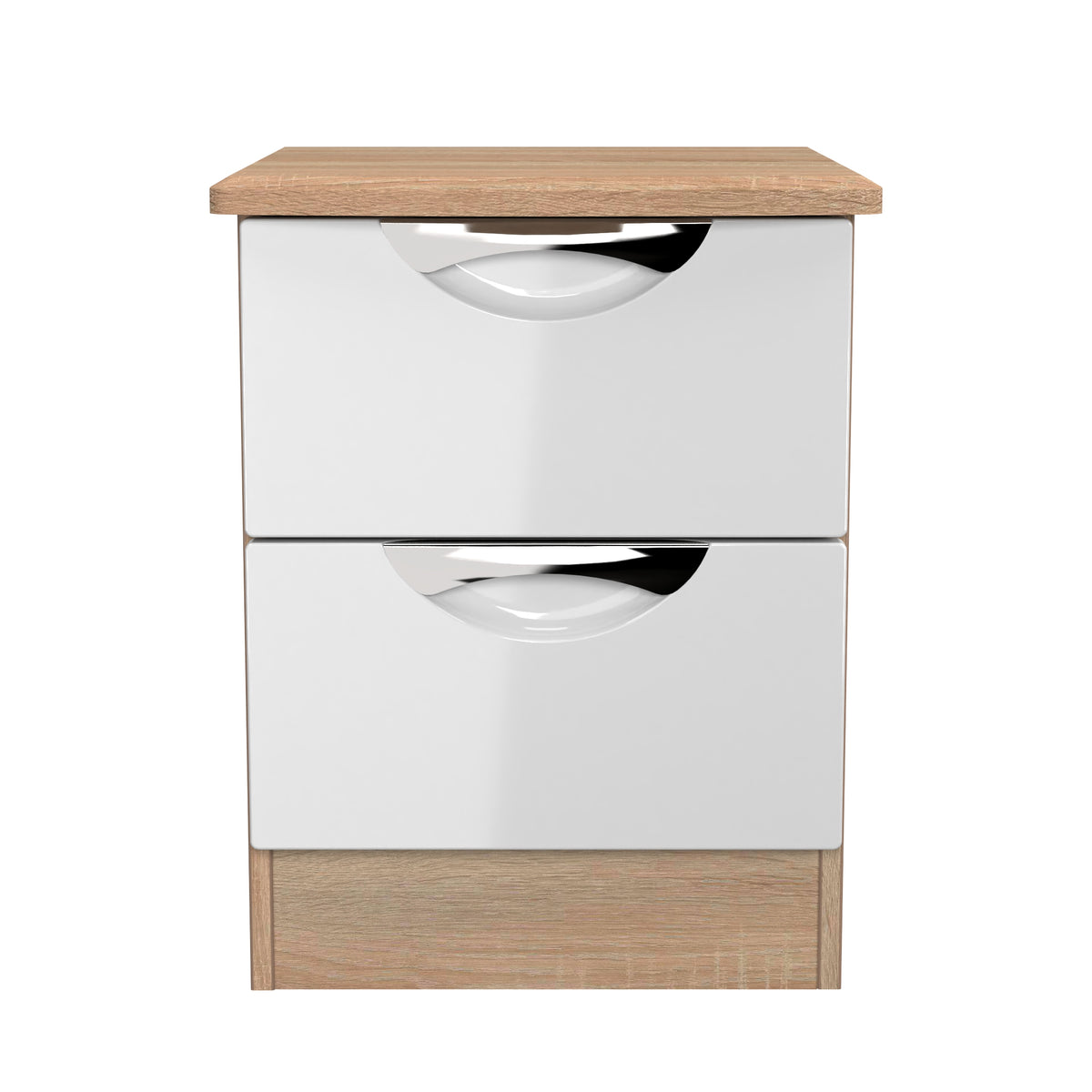 Camden 2 Drawer Bedside Cabinet