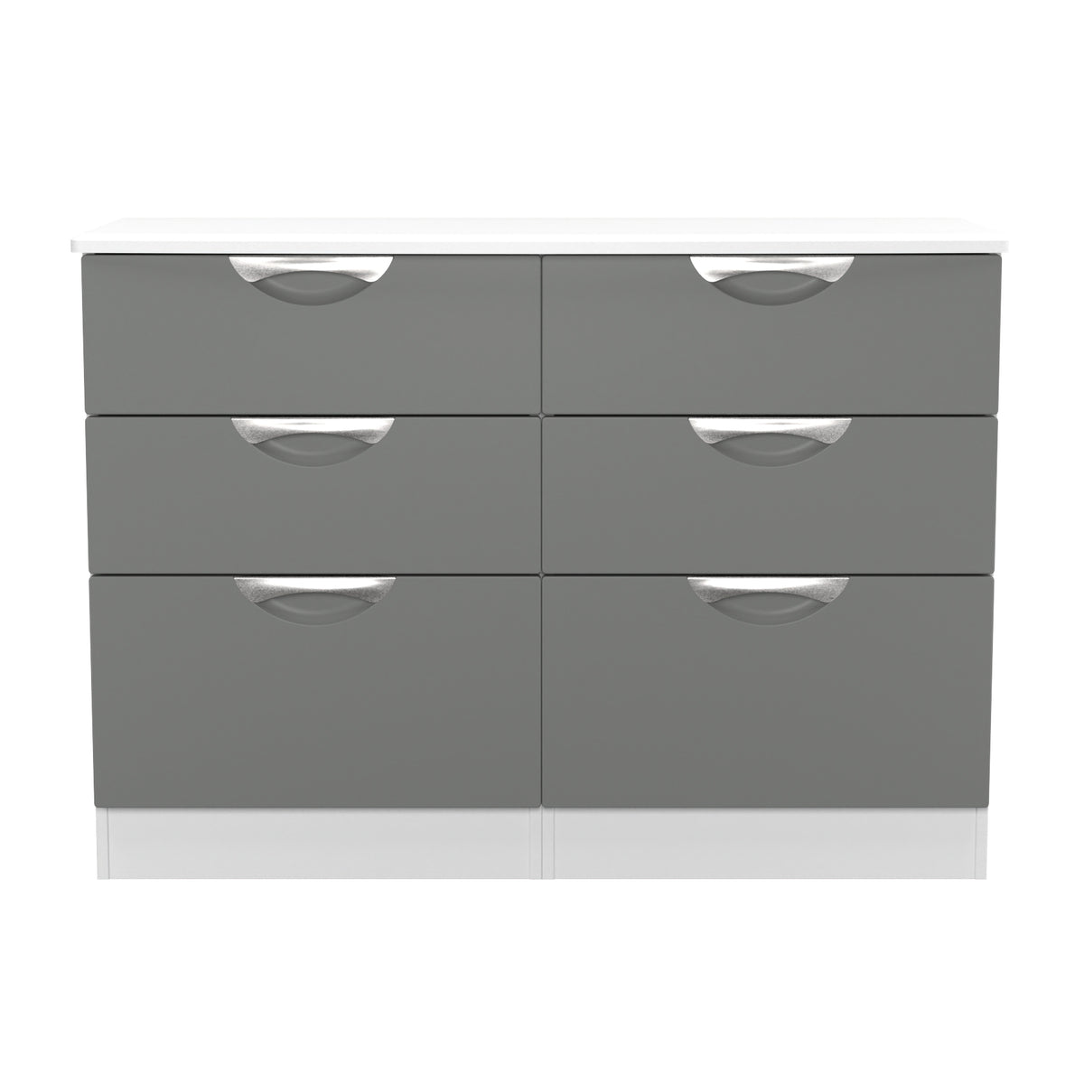 Camden 6 Drawer Midi Chest