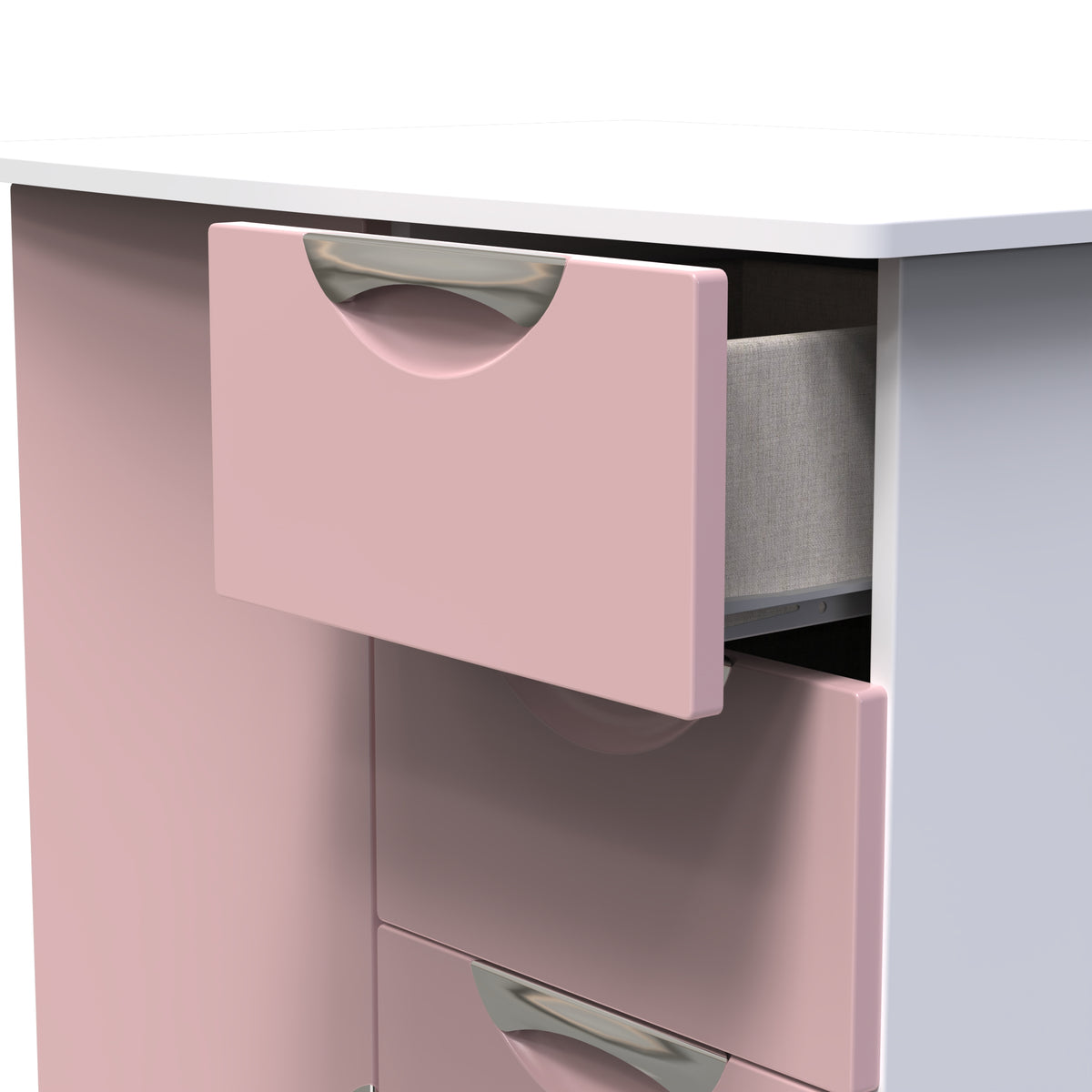 Camden 1 Door 5 Drawer Kids Robe