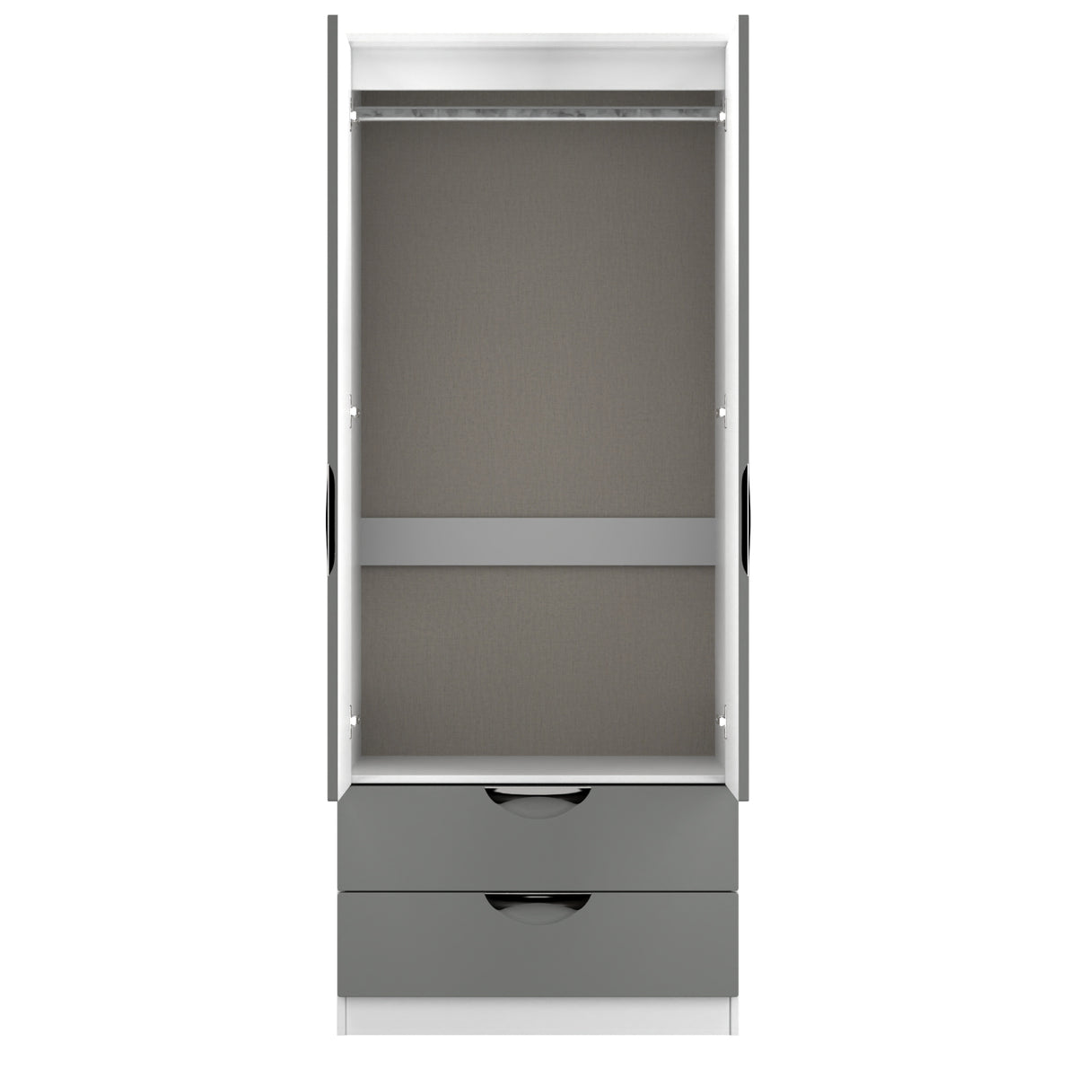Camden 2 Door 2 Drawer Wardrobe
