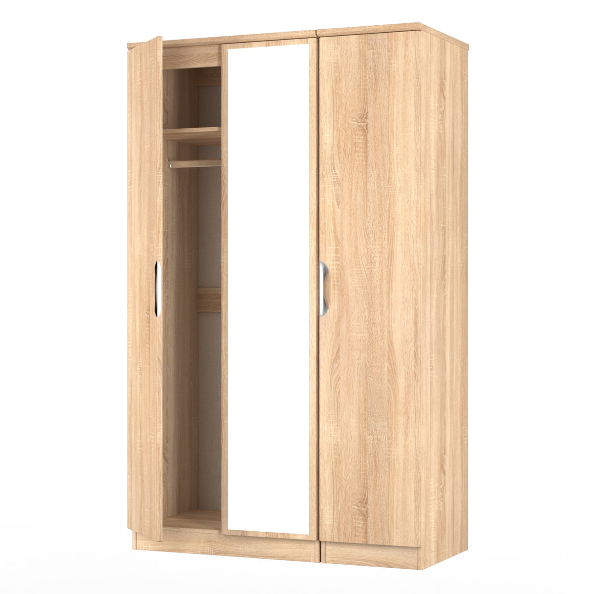 Camden Triple Mirrored Wardrobe