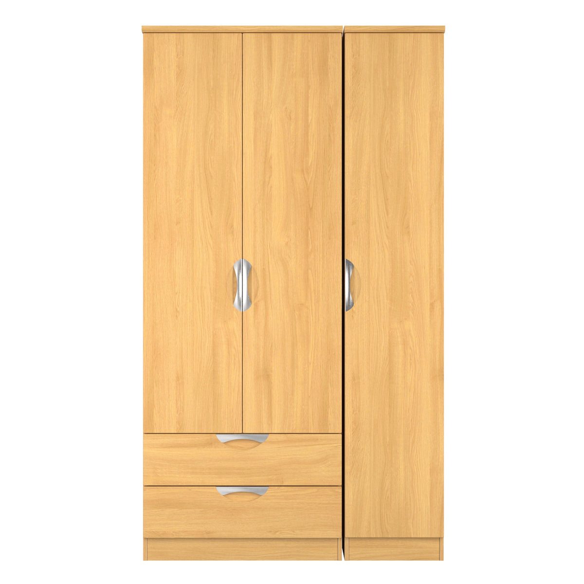 Camden Tall Triple 2 Drawer Wardrobe