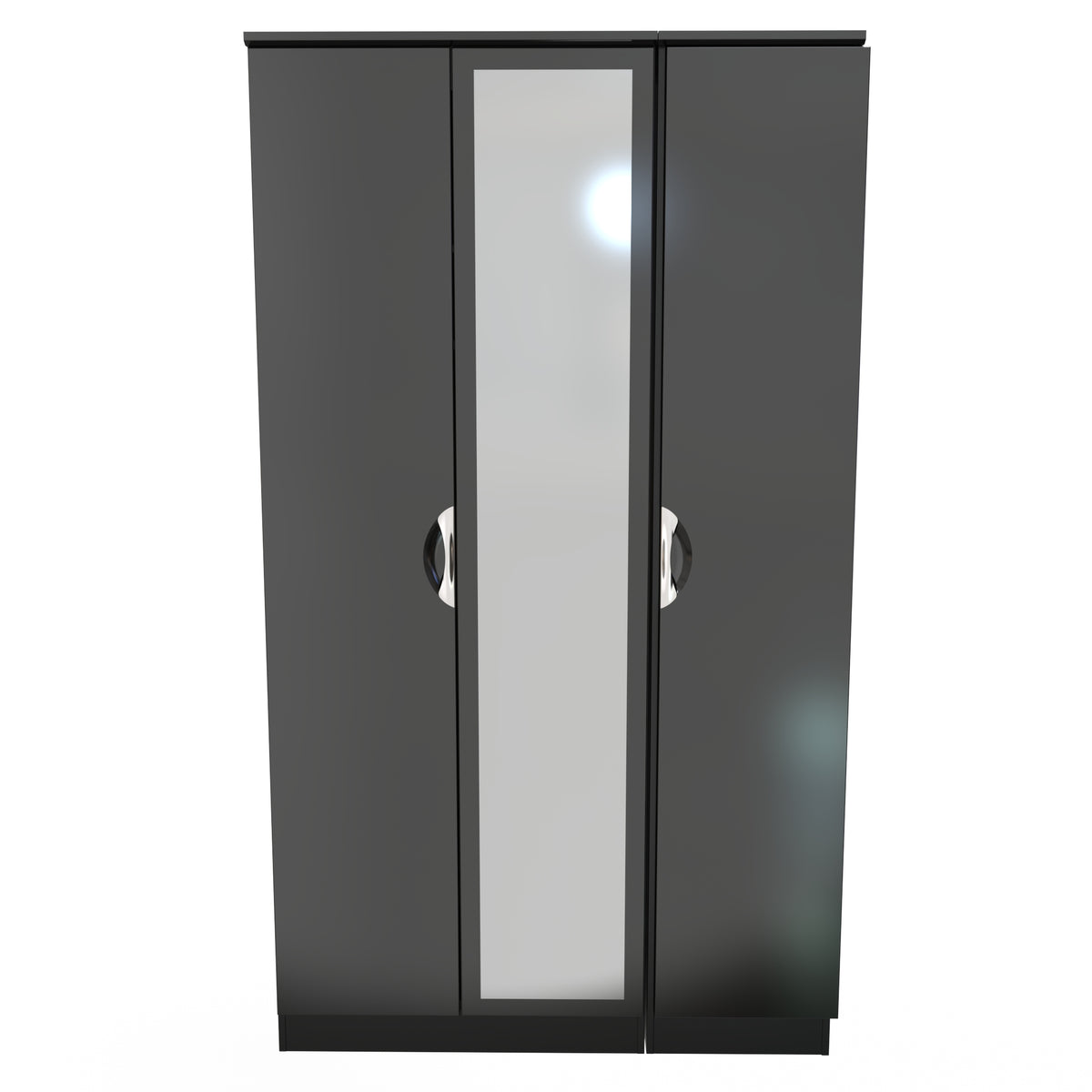 Camden Tall Triple Mirrored Wardrobe