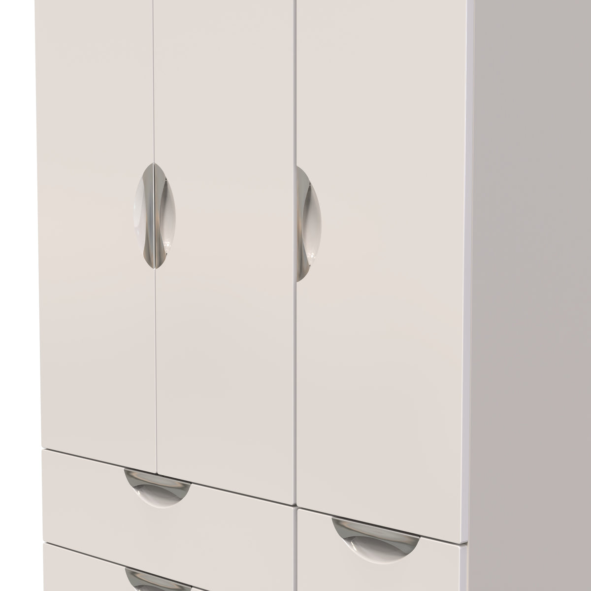 Camden Triple 2 Drawer + Drawer Wardrobe
