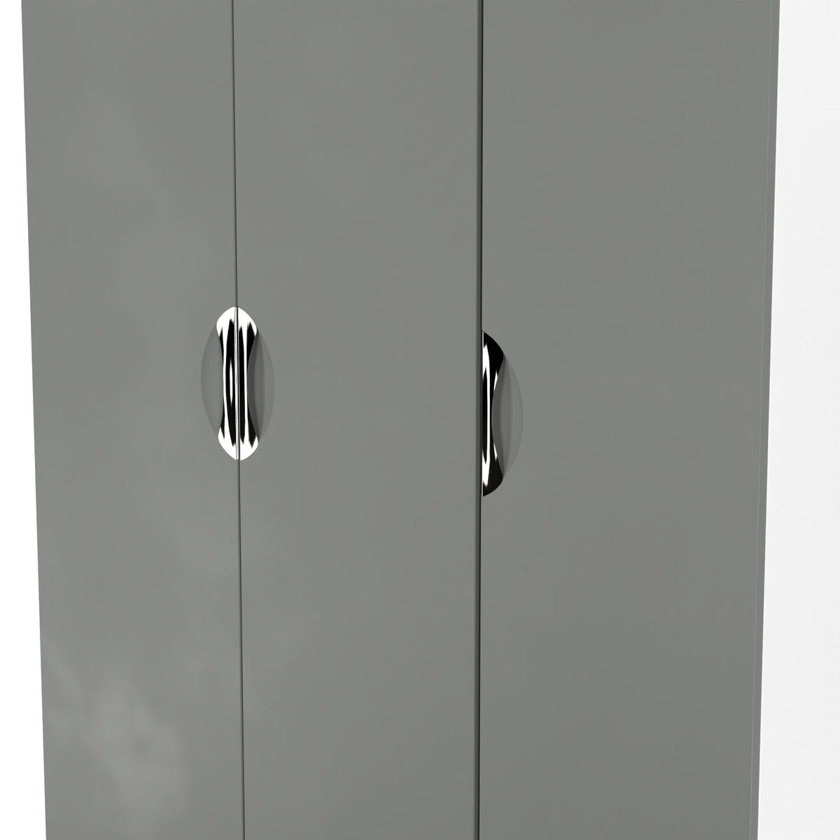 Camden Tall Triple Plain + Drawer Wardrobe