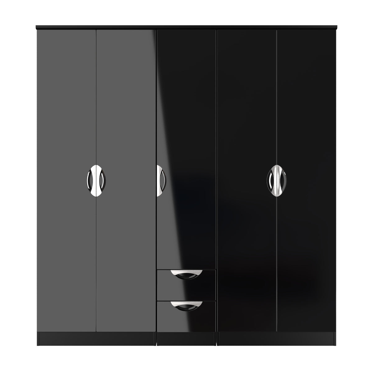 Camden 5 Door 2 Drawer Wardrobe