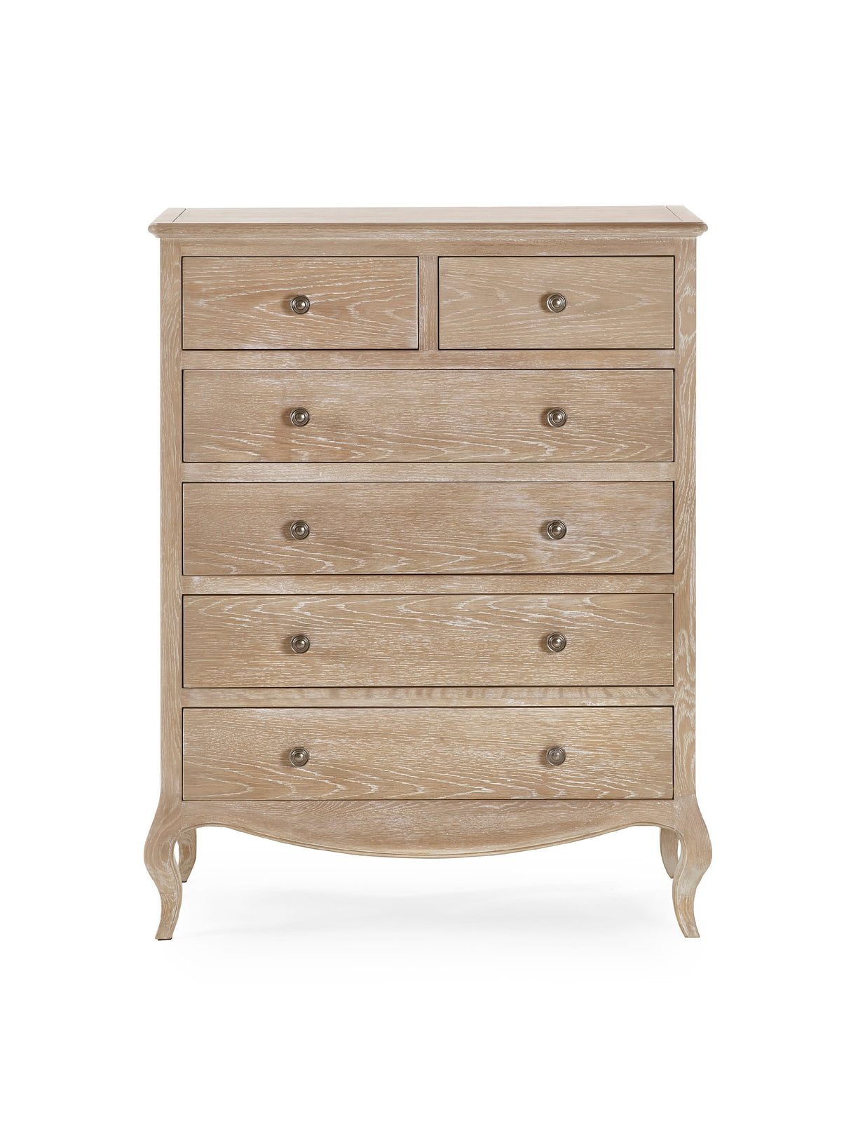Camille French Style 6 Drawer Chest (4+2)