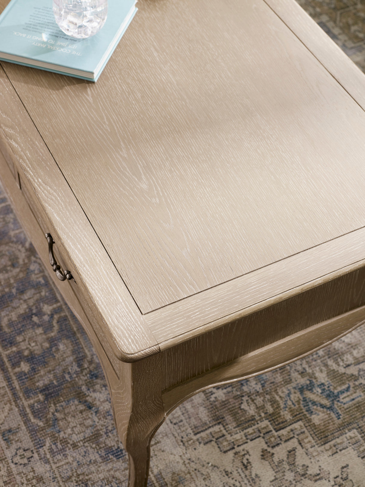 Camille French Style Rectangular Coffee Table