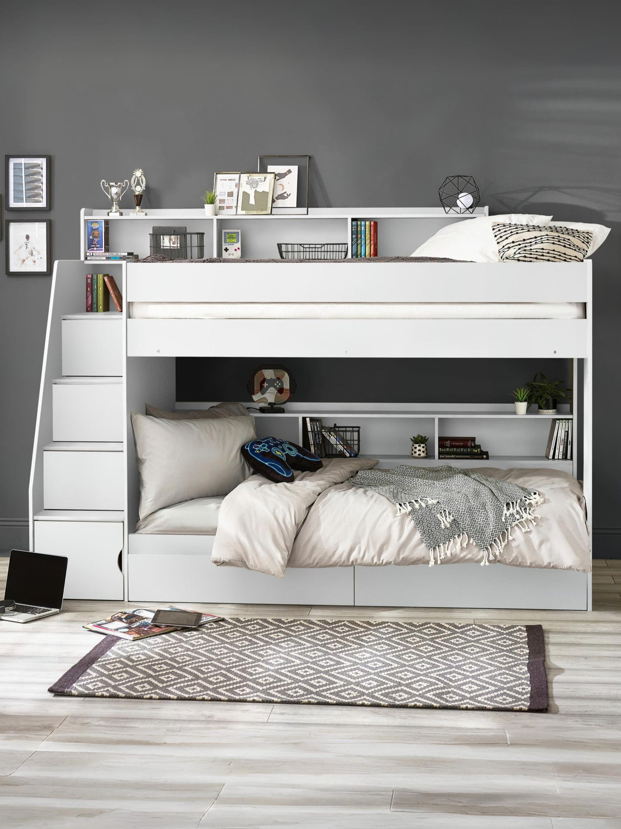 Camelot Bunk Bed with Stairs