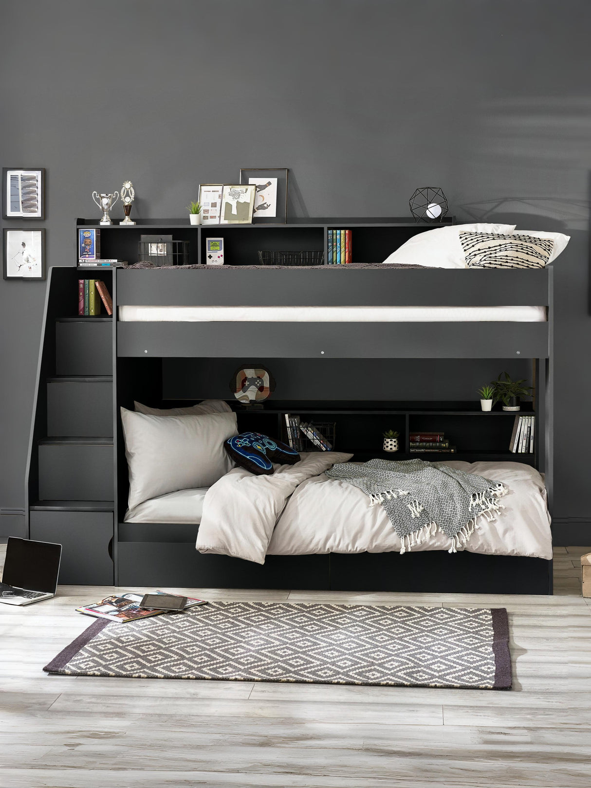 Camelot Bunk Bed with Stairs