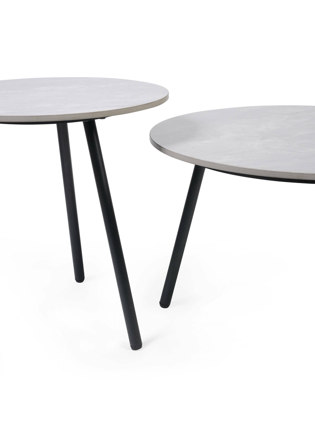 Casper Round Side Tables (Set of 2)
