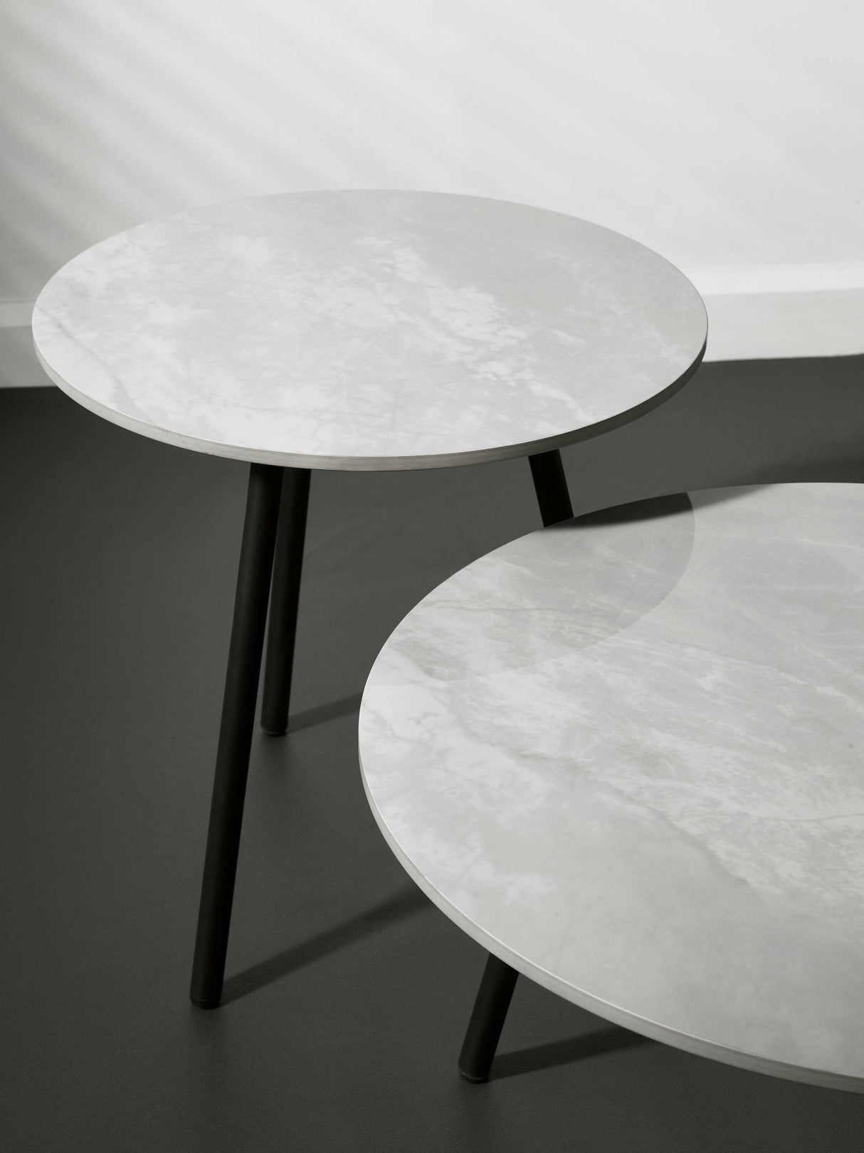 Casper Round Side Tables (Set of 2)